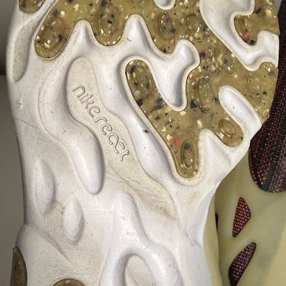 Nike React Presto Flyknit Multi Black Sneakers Size M9.5/W11 - Picture 10 of 11